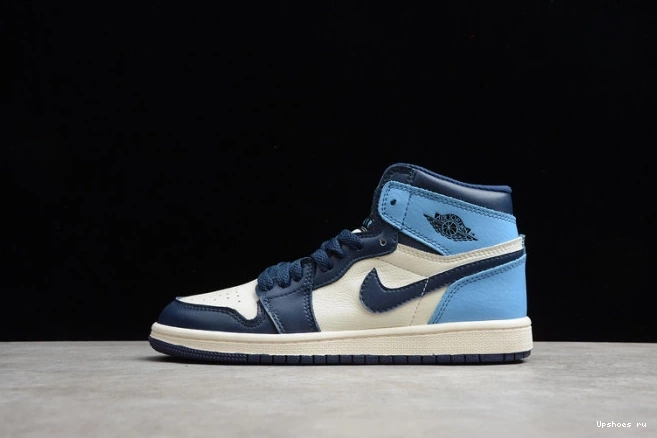 Obsidian 1 Kids Jordan (555088-140) Air University Blue 1201